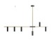 ALDEX 1083K40 TREVO 6 BLACK BRASS