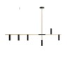 ALDEX 1083K40 TREVO 6 BLACK BRASS