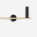 Аплик ALDEX 1083Y40 TREVO WALL 3 BLACK BRASS Left