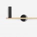 Аплик ALDEX 1083Y40_2 TREVO WALL 3 BLACK BRASS Right