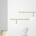 Аплик ALDEX 1097C40 TREVO WALL WHITE BRASS Left