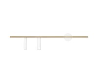 Аплик ALDEX 1097D40 TREVO WALL 2 WHITE BRASS Left