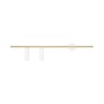 Аплик ALDEX 1097D40 TREVO WALL 2 WHITE BRASS Left
