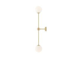 ALDEX 1102D40_L MAE WALL 2 BRASS L