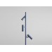 ALDEX 1104A16 TREVO FLOOR DUSTY BLUE