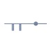 ALDEX 1104D16 TREVO WALL 2 DUSTY BLUE Left