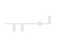 ALDEX 1104Y TREVO WALL 3 WHITE Left