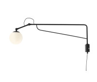 Аплик с ключ ALDEX 1105C1_D SOHO GLASS WALL L BLACK Аплик с ключ ALDEX 1105C1_D SOHO GLASS WALL L BLACK