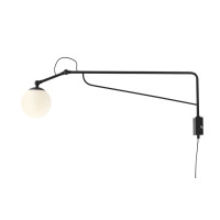 ALDEX 1105C1_D SOHO GLASS WALL L BLACK ALDEX 1105C1_D SOHO GLASS WALL L BLACK