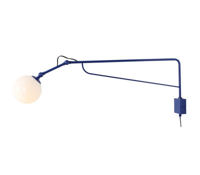 Аплик с ключ ALDEX 1105C25_D SOHO GLASS WALL L COBALT