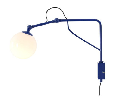 Аплик с ключ ALDEX 1105C25_M SOHO GLASS WALL S COBALT