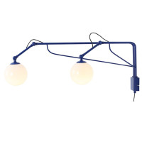 Аплик с ключ ALDEX 1105D25 SOHO GLASS WALL 2 COBALT Аплик с ключ ALDEX 1105D25 SOHO GLASS WALL 2 COBALT