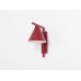 ALDEX 1108C15 FORM WALL RED WINE