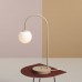 Настолна лампа ALDEX 1116B17 UNA TABLE BEIGE