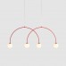 Пендел ALDEX 1116L19_L UNA 4 RED L