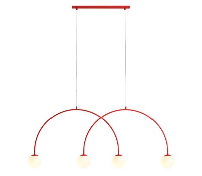 Пендел ALDEX 1116L19_L UNA 4 RED L