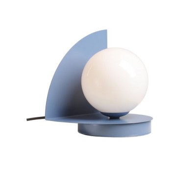 Настолна лампа ALDEX 1125B16 LOOP TABLE DUSTY BLUE