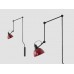 Аплик ALDEX 1141C3_15 AIDA WALL LONG BLACK/RED WINE