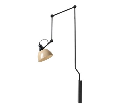 Аплик ALDEX 1141C3_17 AIDA WALL LONG BLACK/BEIGE