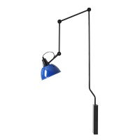 Аплик ALDEX 1141C3_25 AIDA WALL LONG BLACK/COBALT