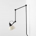 Аплик ALDEX 1141C3_9 AIDA WALL LONG BLACK/CREAM