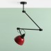 Пендел ALDEX 1141PL_G3_15 AIDA CEILING BLACK/RED WINE