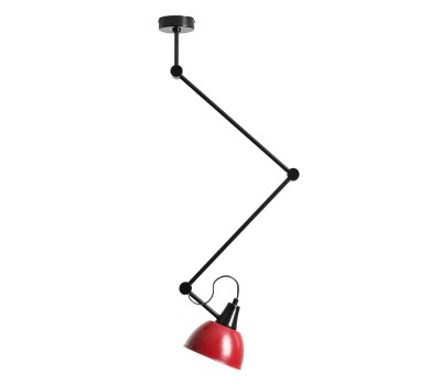 Пендел ALDEX 1141PL_G3_15 AIDA CEILING BLACK/RED WINE