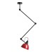 Пендел ALDEX 1141PL_G3_15 AIDA CEILING BLACK/RED WINE