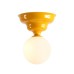 ALDEX 1148PL21_S FALA CEILING/WALL YELLOW S