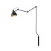 Аплик ALDEX 843C_1 AIDA WALL LONG BLACK/GOLD