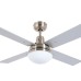 BEACON 80210334 LUCCI AIR CEILING FAN AIRFUSION QUEST II SATIN NICKEL 1 x E27