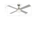 BEACON 80210334 LUCCI AIR CEILING FAN AIRFUSION QUEST II SATIN NICKEL 1 x E27