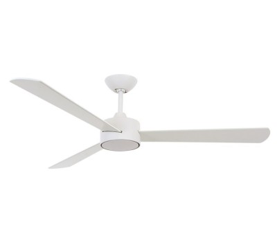 BEACON 80210640 + 802100645 LUCCI AIR CEILING FAN CLIMATE III NL WHITE DC + LIGHT KIT