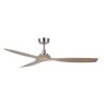 Вентилатор BEACON 80210653 LUCCI AIR CEILING FAN MOTO SATIN NICKEL / TEAK DC