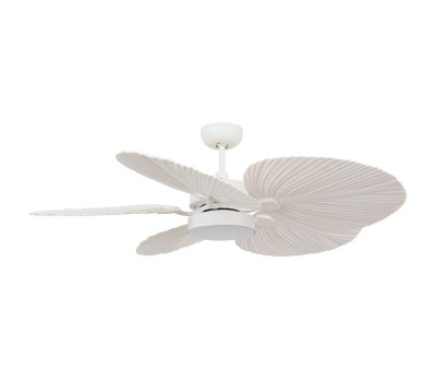 BEACON 80210654 LUCCI AIR CEILING FAN 1 x GX53 LED BALI WHITE DC