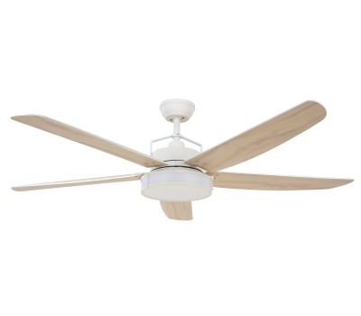BEACON 80213176 LUCCI AIR CEILING FAN LOUISVILLE WHITE 1 x GX53