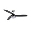 LED вентилатор BEACON 80513072 LUCCI AIR CEILING FAN 18W CCT BRONX CHROME