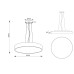 LED пендел DEKO LIGHT 342211 MENKAR 92W 3000-4000K