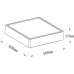 DEKO LIGHT 348007 QUADRATA 21W 3000K