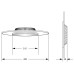 LED плафон DEKO LIGHT 620054 ZANIAH 24W 3000K