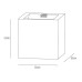 LED аплик DEKO LIGHT 620136 MINI CUBE 4W DIM 3000K