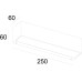 LED фасаден аплик DEKO LIGHT 731136 LINEAR II DOUBLE 14W 3000K