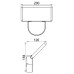LED фасаден аплик DEKO LIGHT 731138 ALKES 21W 3000K