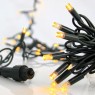 LED светещ гирлянд EUROLAMP 600-11108 7,2W 2300K 10000mm LED STRING STEADY LIGHT WITH DARK GREEN RUBBER CABLE IP65