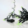 LED светещ гирлянд EUROLAMP 600-11109 7,2W ЗЕЛЕН ЦВЯТ 10000mm LED STRING STEADY LIGHT GREEN COLOR WITH GREEN RUBBER CABLE IP65