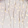 LED светещ гирлянд EUROLAMP 600-11455 3,6W 2300K 2000mm LED STRING STEADY CURTAIN LIGHT WITH SNOWFLAKE PROGRAM 2300K WITH TRANSPARENT CABLE IP44