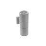 Фасаден аплик GTV Light LD-BAL2E27-00 BALEO 2 x E27 IP54 GREY ROUND FACADE WALL LAMP