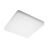 LED фасаден плафон GTV Light LD-BES24WKW-30 BESA 24W 3000K IP54 WHITE SQUARE CEILING MOUNTING LAMP