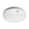 GTV Light LD-LOG16W-LED LOGOS SENSOR 16W 4000K IP44 WHITE ROUND CEILING LAMP