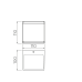 LED фасаден аплик GTV Light LD-NAR10WB-10 NARIN 10W 4000K IP54 BLACK SQUARE FACADE WALL LAMP